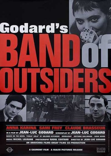 فيلم Band of Outsiders 1964 مترجم